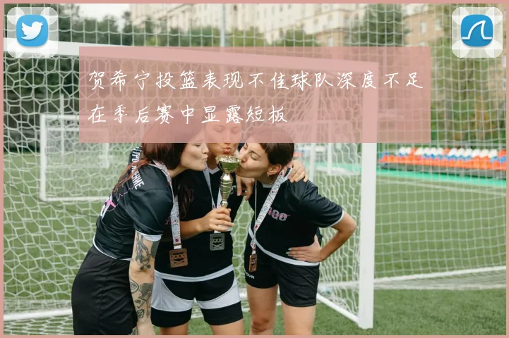 贺希宁投篮表现不佳球队深度不足在季后赛中显露短板